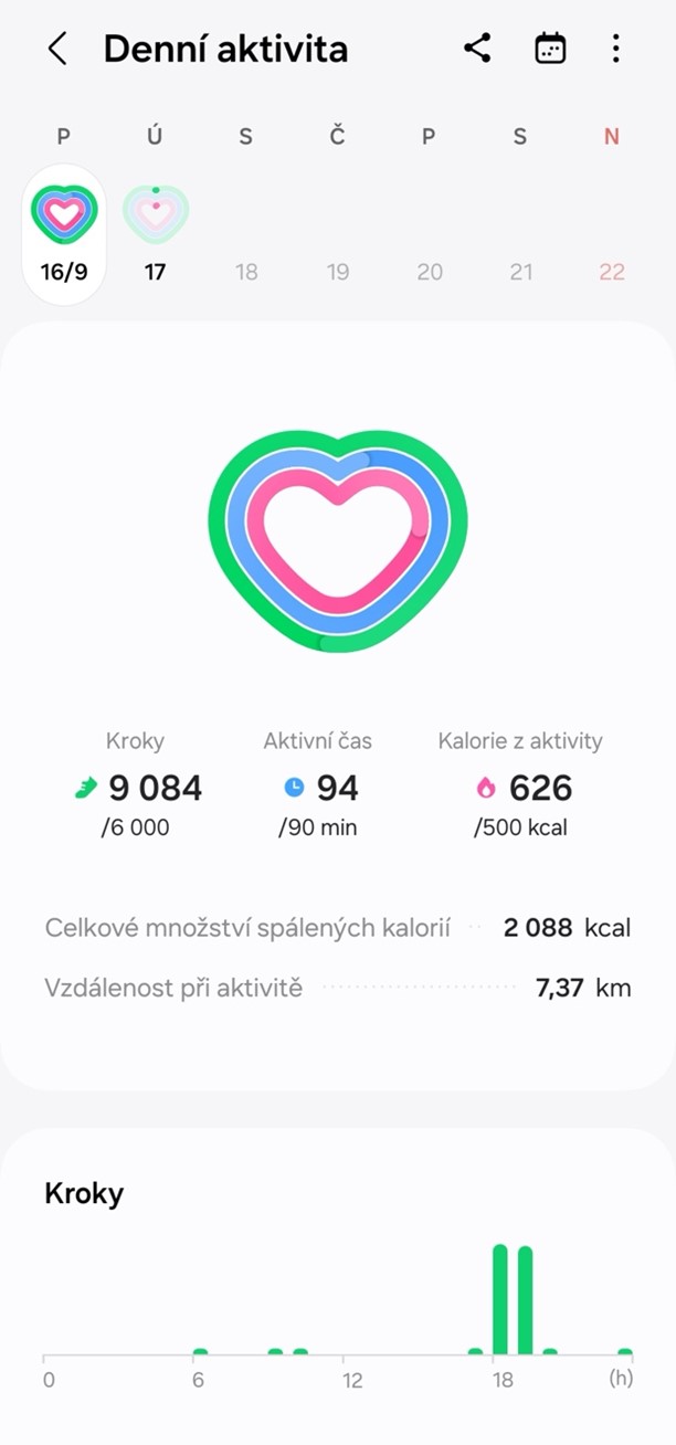 Aplikace Samsung Galaxy Watch Ultra