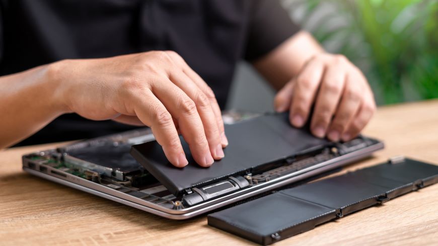 Jak vysušit notebook