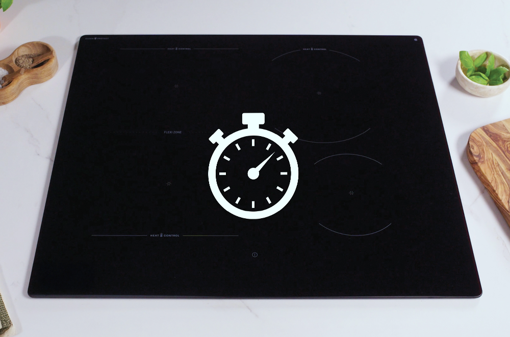 Matná krása indukčních varných desek Whirlpool MattProtect Integrovaný časovač
