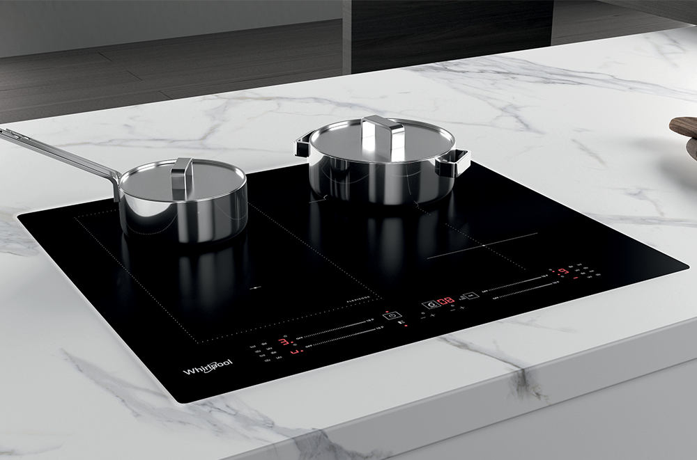 Matná krása indukčních varných desek Whirlpool MattProtect Instalace v rovině