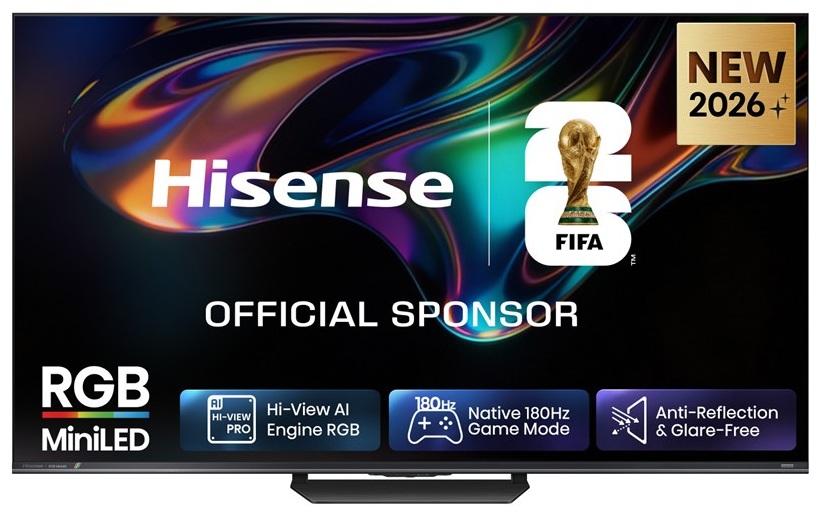 Televize Hisense RGB MiniLED: Revoluce barev a herního světa Televize Hisense RGB MiniLED: Revoluce barev a herního světa