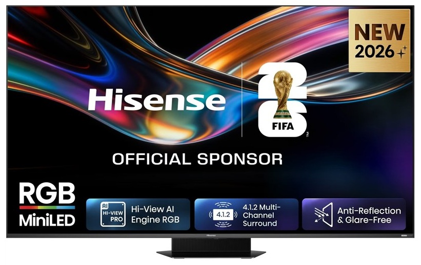 Televize Hisense RGB MiniLED: Revoluce barev a herního světa Televize Hisense RGB MiniLED: Revoluce barev a herního světa