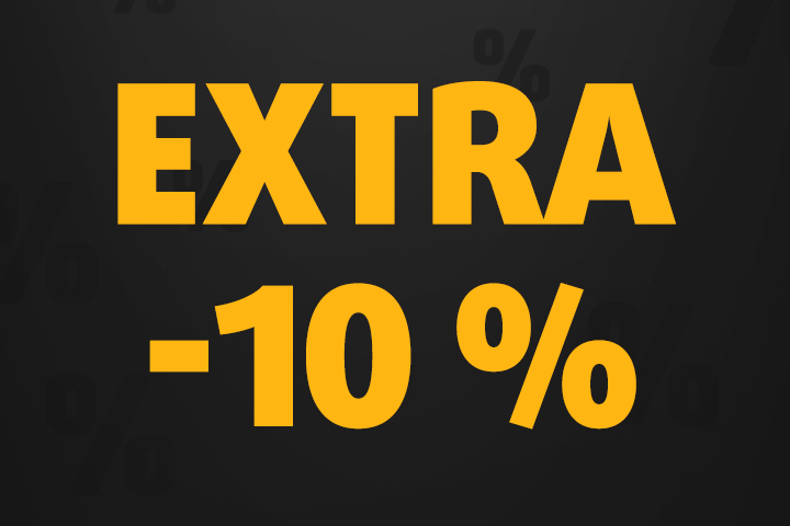 Extra sleva 10 % v Black Friday pouze v pátek 13.