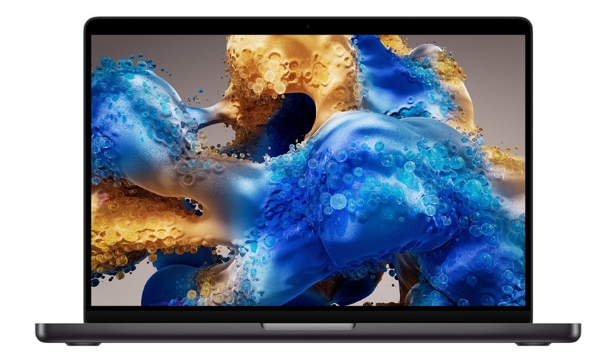 Jak vybrat notebook? Otevřený MacBook Pro 14 s čipem M5