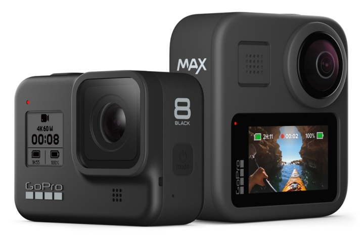 Nové GoPro HERO8 Black s modulárním příslušenstvím a GoPro Max