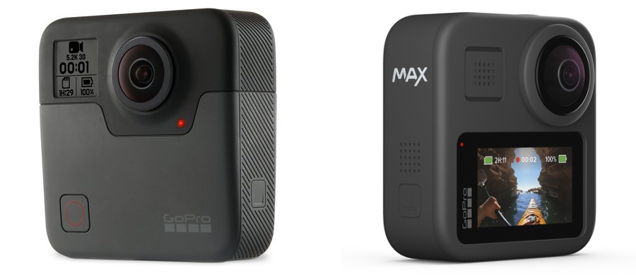 GoPro Fusion vs GoPro Max