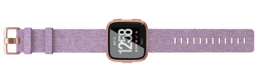 chytré hodinky Fitbit Versa Lavender Woven