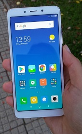 Čelní strana Xiaomi Redmi 6A