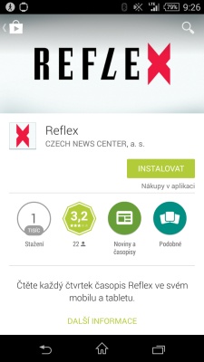 Reflex Google Play