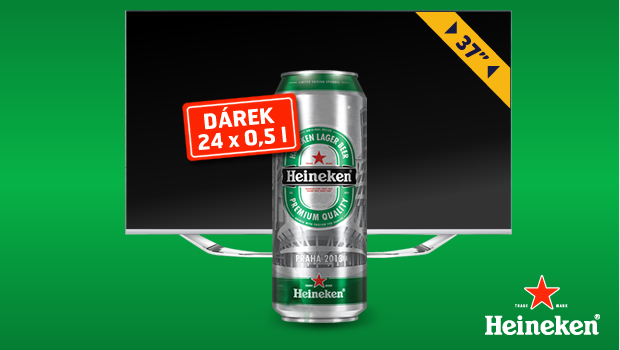 pivo Heineken ke každé TV v Datartu