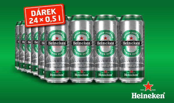 24x Heineken 0,5 L