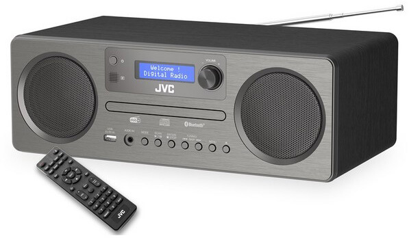 JVC rádio RD-E861B-DAB