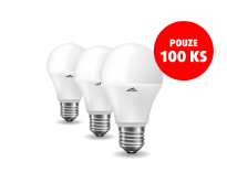 Žárovka LED ETA EKO LEDka klasik 11W, E27, teplá bílá, 3ks Žárovka LED ETA EKO LEDka klasik 11W, E27, teplá bílá, 3ks